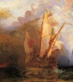 水彩大师 William Turner_Odysseus_Deriding_Polyphemus_detail1